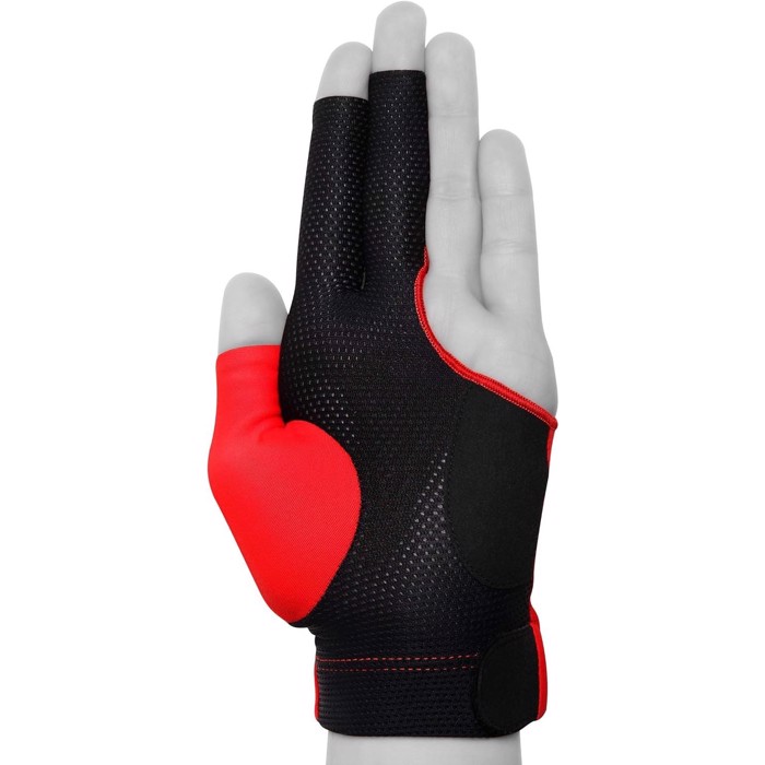Kamui Quickdry handske, rød - til venstre hånd - str L